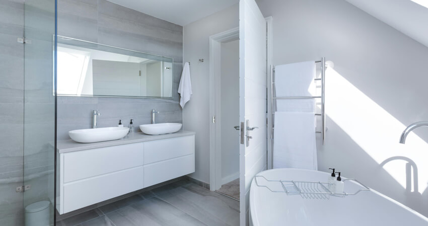 Clean Bathroom