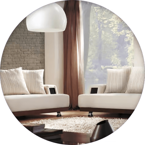 Clean Living Room